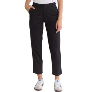 Volcom - So Chickie Highrise Crop Black Pants